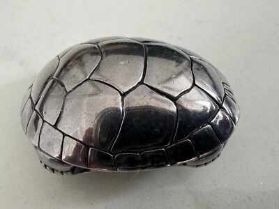 1996 Barry Kieselstein-Cord 925 Sterling Silver Turtle Pin/Brooch/Pendant - Image 1 of 4