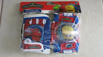 Chuggington Protection Pack age: 3+ ( knee & Elbow pads + gloves ) children NEW - Image 1 of 4
