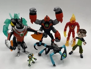 Playmates Ben Ten Action Figure Lot Of 7. Amazing Condition! - Picture 1 of 15