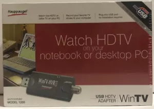 Hauppauge  WinTV-HVR, Model 1200, USB HDTV Adapter, Brand New, (Factory Sealed) - Picture 1 of 2