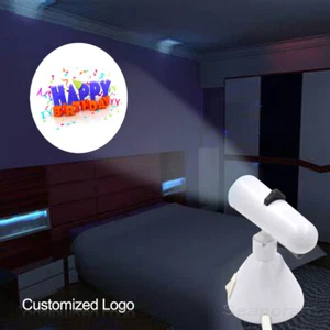 1x Happy Birthday Decor Home Indoor Party Lamp Wall LED Projector Shadow Light - Picture 1 of 9