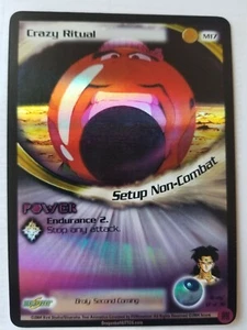 Dragon ball Z Ccg Promo Broly Second Coming M17 Crazy Ritual DBZ TCG - Picture 1 of 2