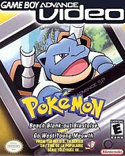 Game Boy Advance Video: Pokémon -- Beach Blank-Out Blastoise & Go West Young Meowth (Nintendo Game Boy Advance, 2004)