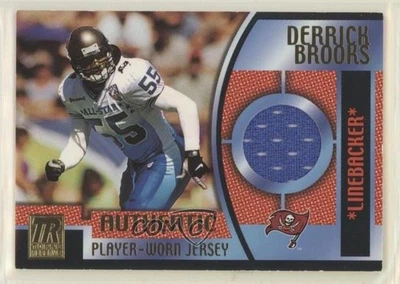 2001 Topps Reserve Relics Derrick Brooks #TRR-DB HOF - Image 1 of 2