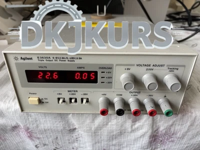 1pcs Agilent E3630A Triple Output Power Supply ±20V Tested and Working - Image 1 of 2