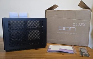 Dan Case C4-SFX v1.0 Mini-ITX Case - Black with Box [Case Only - No Hardware] - Afbeelding 1 van 13