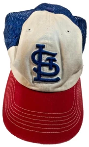 St. Louis Cardinals cap red white & blue '47 one size stretch fit - Picture 1 of 2