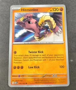 Pokemon 151 Hitmonlee Uncommon Card 106/165 NM - Picture 1 of 1