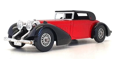 Matchbox Models Of Yesteryear Y-17 - 1938 Hispano Suiza - Red/Black - Image 1 of 4