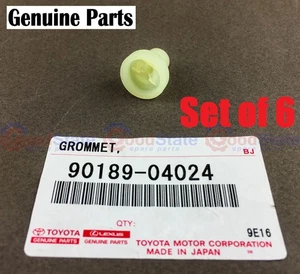Genuine Dyna KDY260 KDY251 KDY250 KDY231 KDY230 2KD 1KD Glow Plug Grommet Cap x6 - Picture 1 of 3