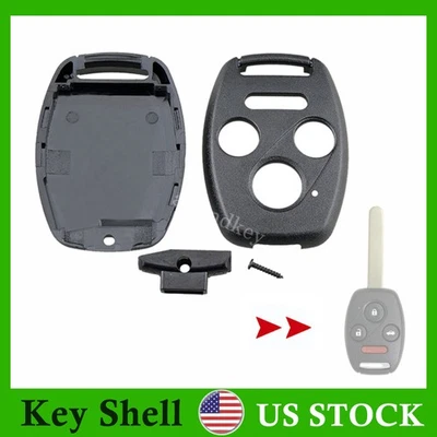 For 2009 2010 2011 2012 2013 Honda Accord - Remote Key Fob Uncut Shell Case - Image 1 of 4