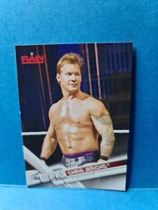 CHRIS JERICHO🏆2017 WWE RAW Topps #13 Wrestling Card 🏆FREE POST - Picture 1 of 2