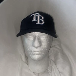 Tampa Bay Rays Hat Baseball Cap Adjustable Blue MLB 6 Panel Ball Adult OC Sports - Picture 1 of 4