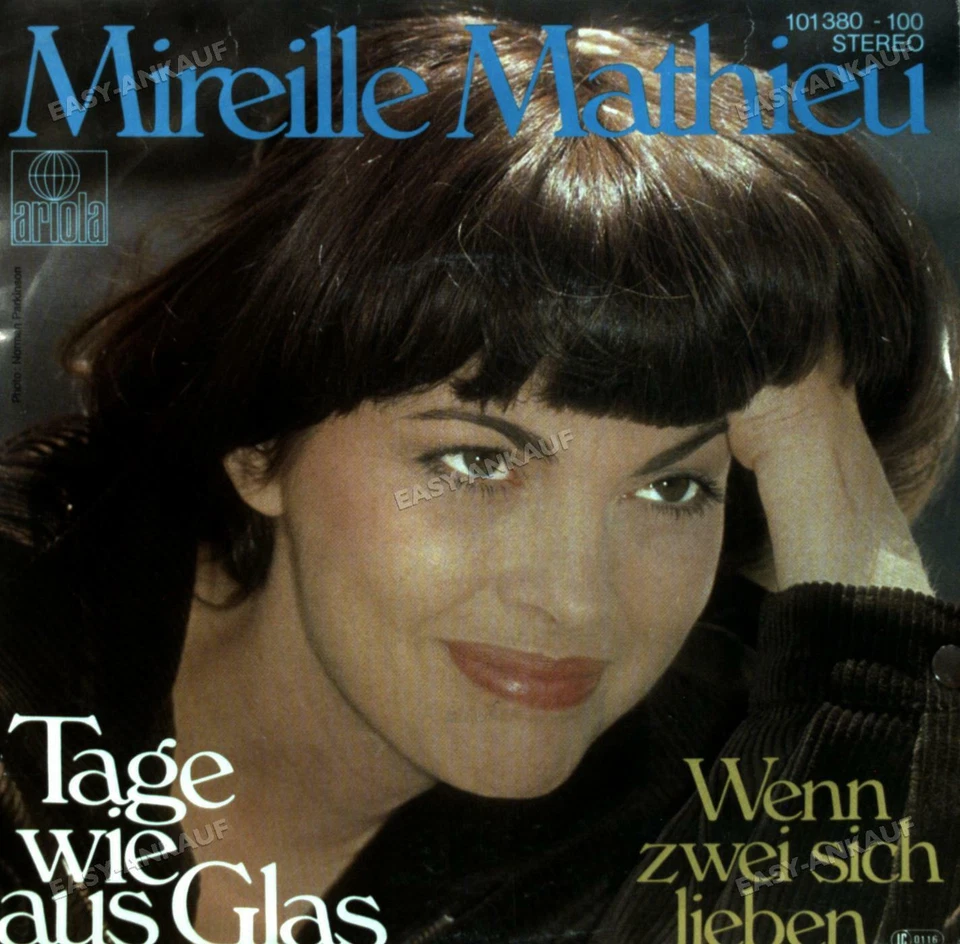 Mireille Mathieu - Tage Wie Aus Glas 7in 1980 (VG+/VG+) ' - Image 1 of 1