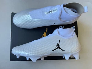 RARE! Air Jordan PE Nike Vapor Edge Pro 360 SMU Football Cleats White Sz 11 - Picture 1 of 5