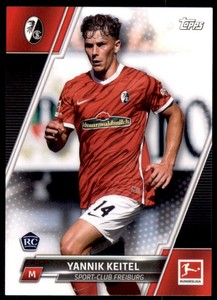 2021-22 Bundesliga Base #71 Yannik Keitel - SPORT-CLUB FREIBURG