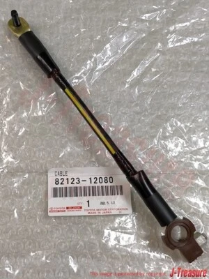 TOYOTA COROLLA LEVIN TRUENO AE86 Genuine Battery Ground Cable 82123-12080 OEM - Image 1 of 4