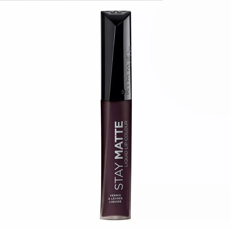 Rimmel Stay Matte Lip Colour Devotion - Dark Purple No Shine Moisture Lips - Image 1 of 1