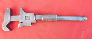 Vintage Union Hardware Co, 15" Papagei Schnabel Schraubenschlüssel, Torrington, Conn, Made in USA - Bild 1 von 14