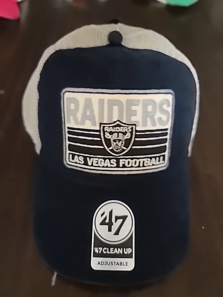 Las Vegas Raiders NFL '47 Four Stroke Clean Up Snap Back Cap Hat /