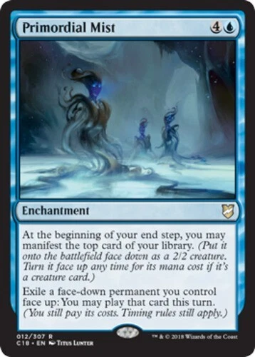 MTG - Primordial Mist - Commander 2018 - NM, English Magic FLAT RATE SHIP - Image 1 of 1