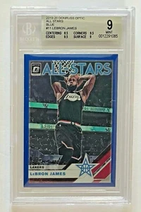 2019-20 Panini Donruss Optik LeBron James All-Stars blau Preis 14/49 BGS 9 - Bild 1 von 2
