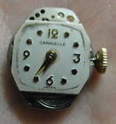 Vintage Caravelle 7 Jewels Wristwatch Movement For Parts Watch