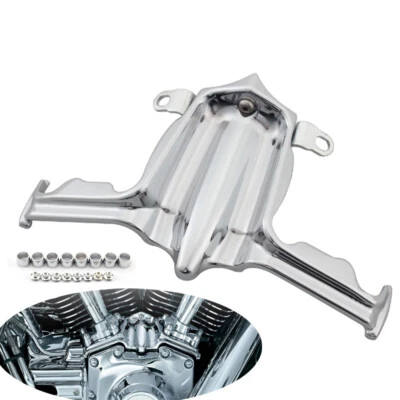 Cubierta de acento de bloque elevador/tapón cromado para Harley 1999-2017 Twin Cam Touring Foto 1 de 4