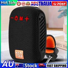 Outdoor Speaker Portable Waterproof Bluetooth-compatible FM Radio (Black)