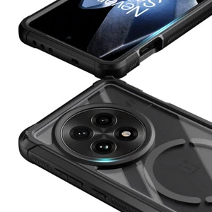Case for OnePlus 13 5G Case Built-in Screen Protector Shockproof Cover Black - Picture 1 of 7