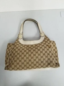 Bolso de Hombro Usado GUCCI GG Lona 154982 Patrón 24020 - Imagen 1 de 21