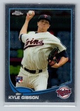 2013 Topps Chrome Kyle Gibson ROOKIE CARD #MB-38 - Minnesota Twins
