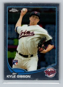 2013 Topps Chrome Kyle Gibson ROOKIE CARD #MB-38 - Minnesota Twins