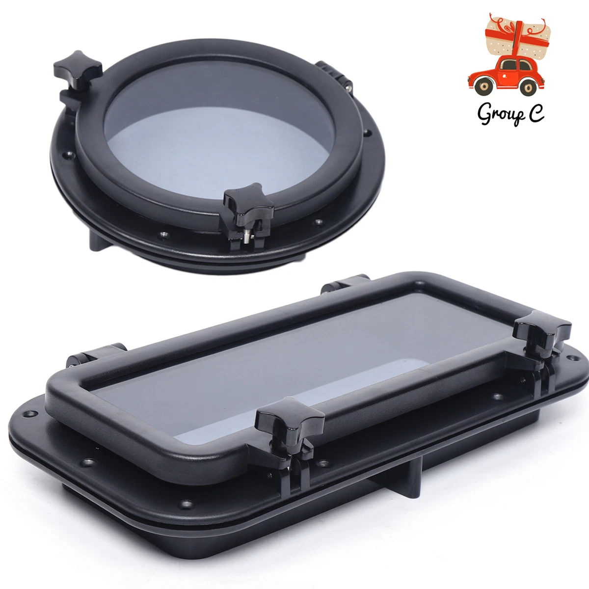 Boat Cabin Screen 8-Inch Round Marine Boat Portlight Screen Replacement ...