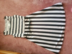 Cato Girls Dress Black And White Size 16 NWT NEW with tags - Picture 1 of 3