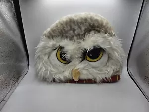 Harry Potter Hedwig Puppet Hat Rare Elope 2000 Plush Owl Adjustable NEW W/ TAGS - Picture 1 of 11