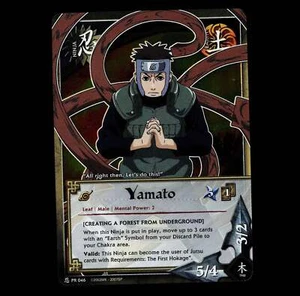 Yamato - PR 046 - NM - Foil - Promo - Naruto CCG - E1-64 - Picture 1 of 2