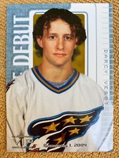 2003-04 In the Game VIP Rookie Debut #96 - Darcy Verot /55