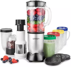 8-IN-1 Multi Jug Power Blender – Personal Blender & Smoothie Maker with 1L Jug - Picture 1 of 12