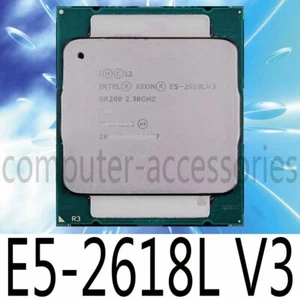 Intel Xeon E5-2618L V3 2.3GHz 8 Core 20MB SR200 LGA2011-3 75W CPU Processor - Picture 1 of 1