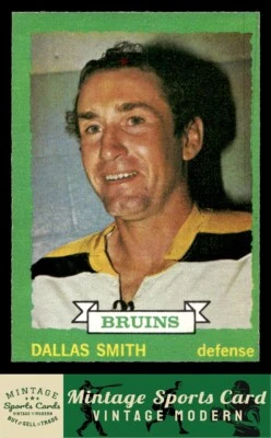 1973  O-Pee-Chee OPC - Dallas Smith - #167  Boston Bruins - Image 1 of 2