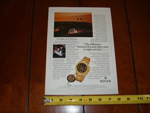 ROLEX DAYTONA ORIGINAL 1999 AD - Picture 1 of 4