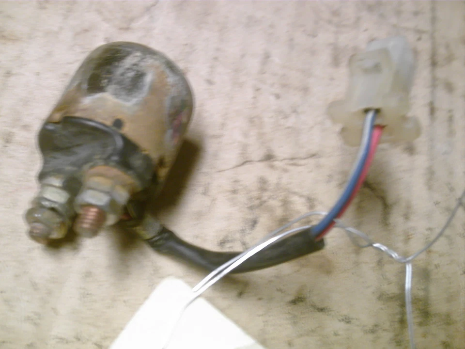 Yamaha XVZ 1200 Venture 1983 motor de arranque eléctrico solenoide buenos cables Foto 1 de 1