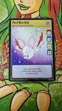 Red Korbat S2/S6 NM - 2003 Base Set - Neopets Trading Card Game, Near Mint