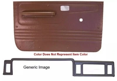 Kit de panel de puerta cubierta de tablero granate 12-112CN-MR para 83-88 Ford Bronco II Foto 1 de 4