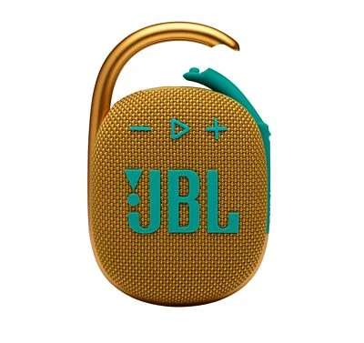 Altavoz portátil Bluetooth JBL Clip 4 amarillo Foto 1 de 4
