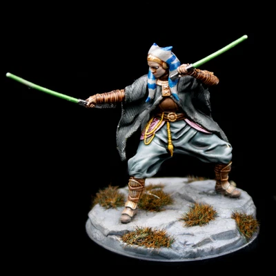 Atomic Mass Games Star Wars Wargame Legión Pintado Ahsoka Tano 28mm Miniatura Foto 1 de 2