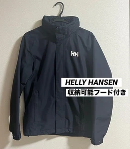 Helly Hansen Herren Navy Nylon Water-Resistant Hooded Jacket, Gr. M, gebraucht - Bild 1 von 11