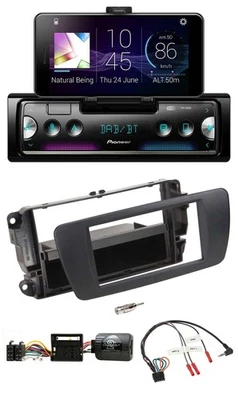 Pioneer USB Lenkrad Bluetooth DAB Autoradio für Seat Ibiza nitschwarz - Bild 1 von 4