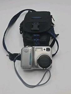 Nikon CoolPix 4300 4MP Compact Digital Camera Silver with Lens cover & Case Bsk - Picture 1 of 14